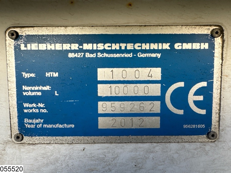 Liebherr Betonmixer Liebherr, 10m3 - Betongsemi: bilde 5 Liebherr Betonmixer Liebherr, 10m3 - Betongsemi: bilde 5