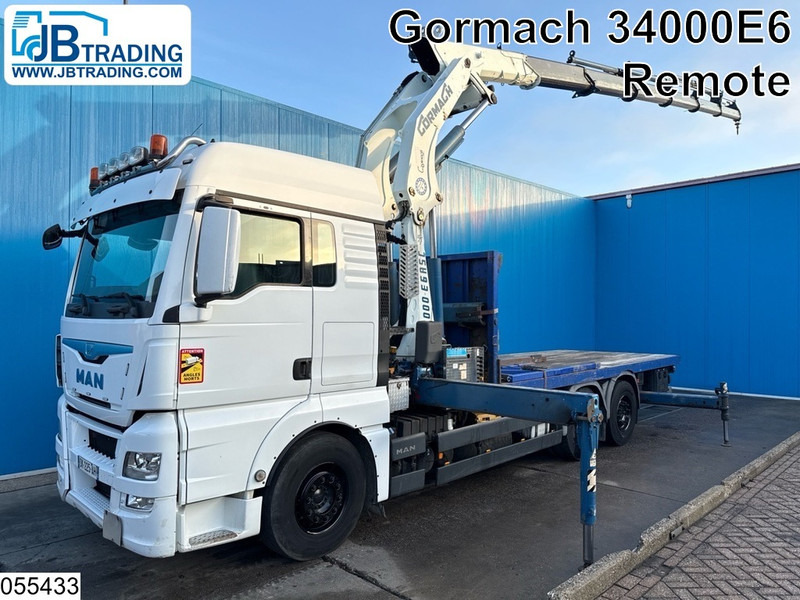 MAN TGX 26 440 6x2. EURO 6, Gormach, Remote, Retarder - Planbil, Kranbil: bilde 1 MAN TGX 26 440 6x2. EURO 6, Gormach, Remote, Retarder - Planbil, Kranbil: bilde 1