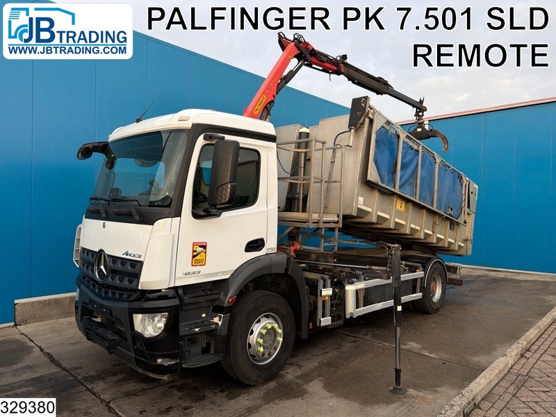 Mercedes-Benz Arocs 1833 EURO 6, Retarder, Palfinger, Remote - Tippbil, Kranbil: bilde 1 Mercedes-Benz Arocs 1833 EURO 6, Retarder, Palfinger, Remote - Tippbil, Kranbil: bilde 1
