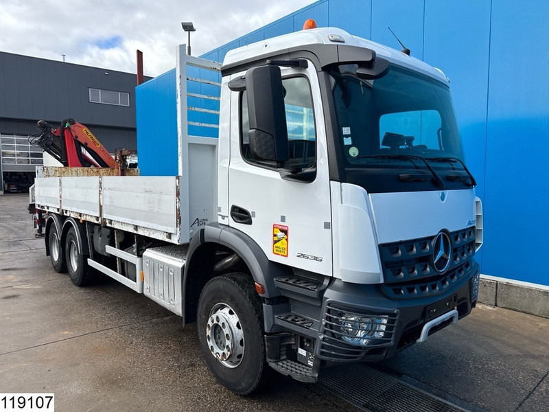 Mercedes-Benz Arocs 2636 6x4, EURO 6, Palfinger, Leaf suspension - Planbil, Kranbil: bilde 3 Mercedes-Benz Arocs 2636 6x4, EURO 6, Palfinger, Leaf suspension - Planbil, Kranbil: bilde 3