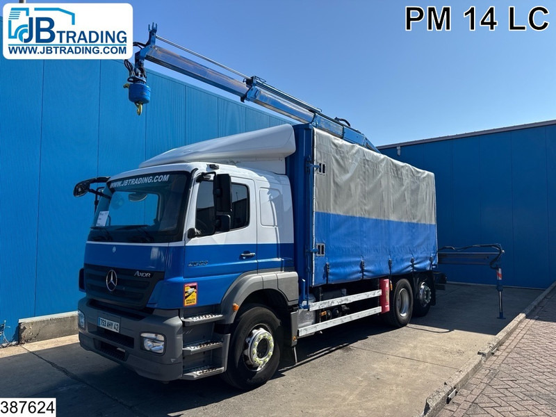 Mercedes-Benz Axor 2533 6X2, PM, Remote - Planbil, Kranbil: bilde 1 Mercedes-Benz Axor 2533 6X2, PM, Remote - Planbil, Kranbil: bilde 1