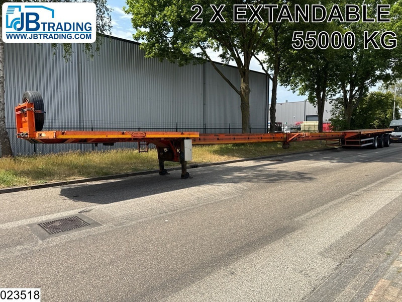 Nooteboom open laadbak 55000 KG, 28.95 m, 2 X Extandable - Åpen semitrailer: bilde 1 Nooteboom open laadbak 55000 KG, 28.95 m, 2 X Extandable - Åpen semitrailer: bilde 1