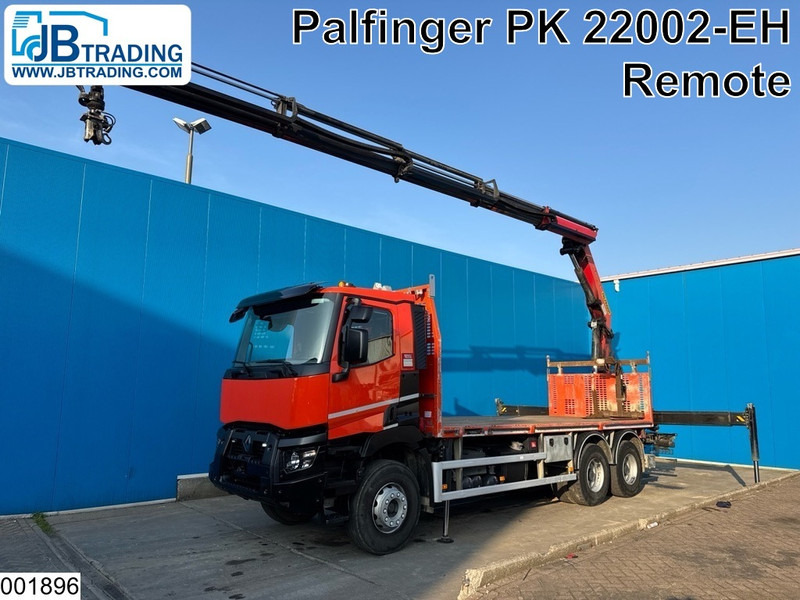Renault C 430 6x4, EURO 6, Retarder, Palfinger,Remote - Planbil, Kranbil: bilde 1 Renault C 430 6x4, EURO 6, Retarder, Palfinger,Remote - Planbil, Kranbil: bilde 1