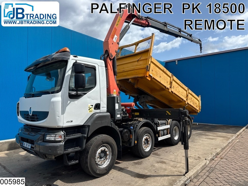 Renault Kerax 450 Dxi 8X4, Manual, Steel suspension, Retarder - Tippbil, Kranbil: bilde 1 Renault Kerax 450 Dxi 8X4, Manual, Steel suspension, Retarder - Tippbil, Kranbil: bilde 1