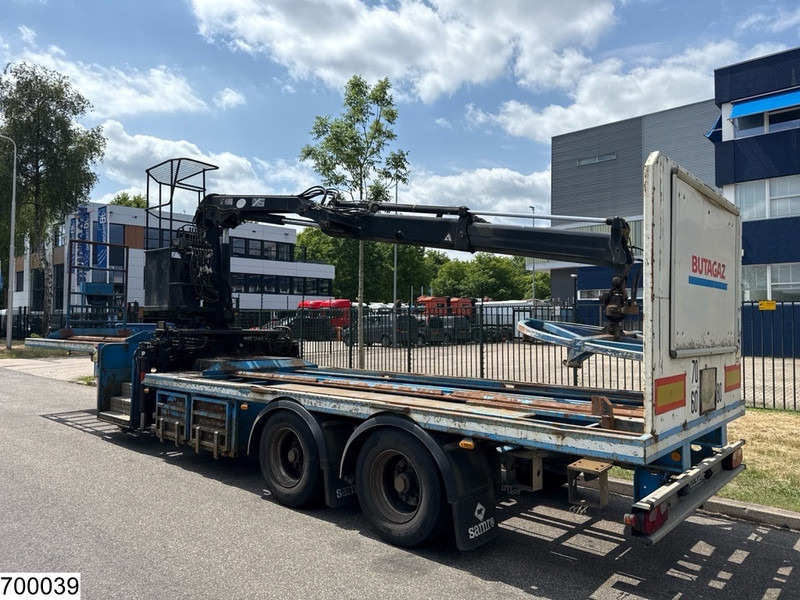Samro open laadbak Hiab - Åpen semitrailer: bilde 2 Samro open laadbak Hiab - Åpen semitrailer: bilde 2