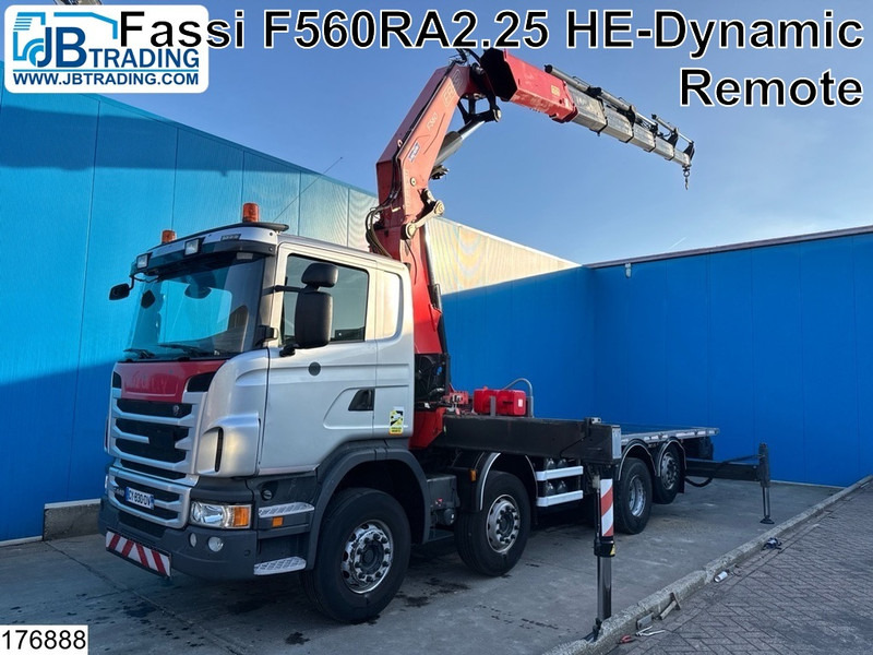 Scania G 440 8x2, EURO 5, Fassi, Retarder, Remote - Planbil, Kranbil: bilde 1 Scania G 440 8x2, EURO 5, Fassi, Retarder, Remote - Planbil, Kranbil: bilde 1