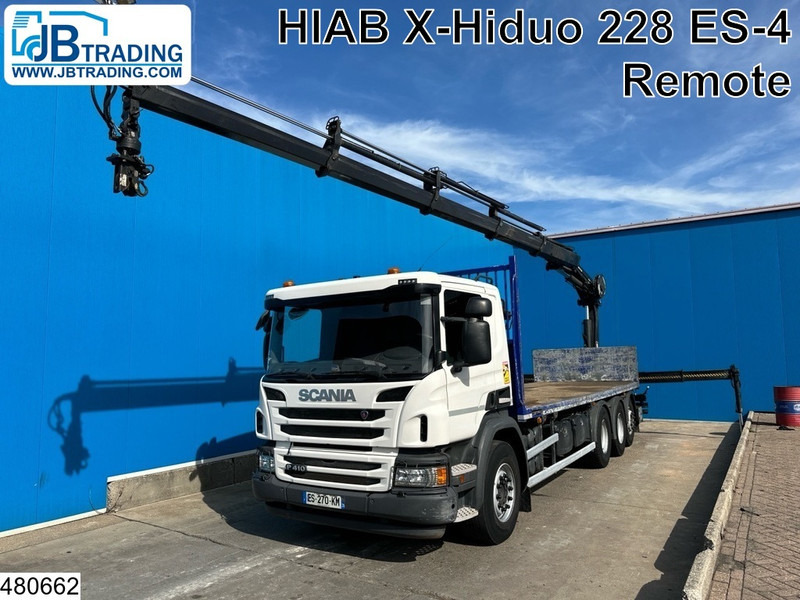 Scania P 410 8x4, EURO 6, HIAB, Remote, Steeringaxle - Planbil, Kranbil: bilde 1 Scania P 410 8x4, EURO 6, HIAB, Remote, Steeringaxle - Planbil, Kranbil: bilde 1