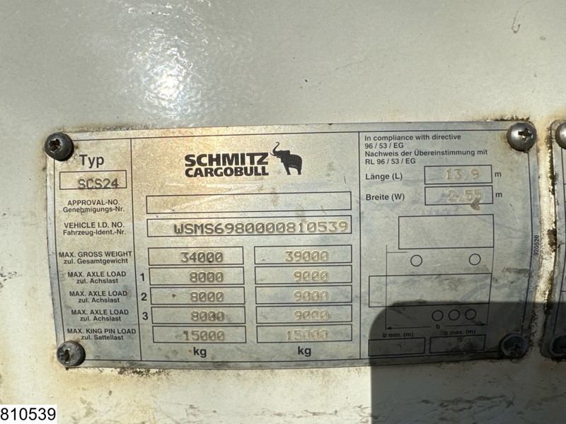 Schmitz Cargobull open laadbak - Åpen semitrailer: bilde 4 Schmitz Cargobull open laadbak - Åpen semitrailer: bilde 4