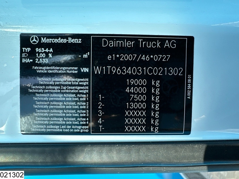 Trekkvogn Mercedes-Benz Actros 1845 EURO 6, Mirrorcams, Standairco: bilde 7