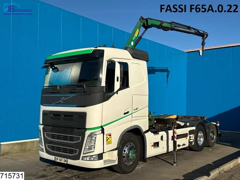 Volvo FH 540 6x2, EURO 6, Fassi, Dalby, Hydraulic - Krokbil, Kranbil: bilde 1 Volvo FH 540 6x2, EURO 6, Fassi, Dalby, Hydraulic - Krokbil, Kranbil: bilde 1