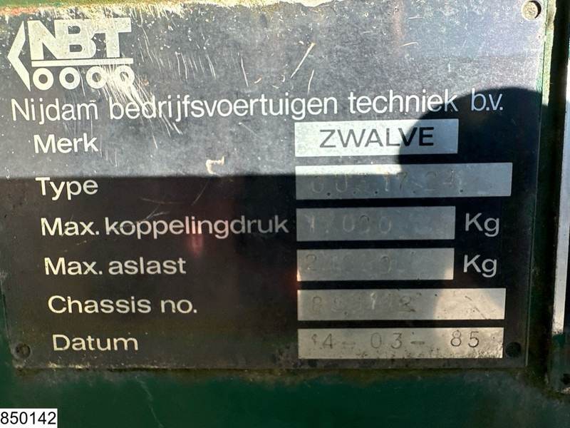 Zwalve open laadbak 41.000 KG - Åpen semitrailer: bilde 5 Zwalve open laadbak 41.000 KG - Åpen semitrailer: bilde 5