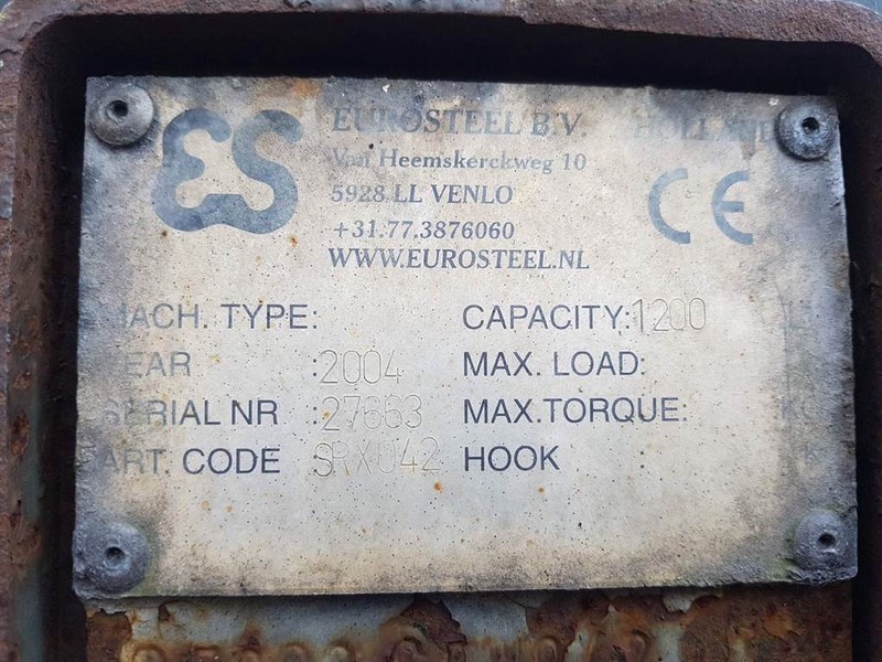 Eurosteel SRX042-2,5 mtr-SW2000-Skeleton bucket/Siebschaufel - Skuffe: bilde 3 Eurosteel SRX042-2,5 mtr-SW2000-Skeleton bucket/Siebschaufel - Skuffe: bilde 3