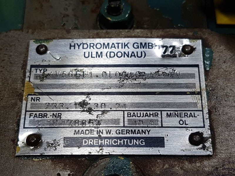 Hydromatik A4V56EL1.0L00101A-24V-233.13.30.21-Drive pump - Hydraulikk: bilde 4 Hydromatik A4V56EL1.0L00101A-24V-233.13.30.21-Drive pump - Hydraulikk: bilde 4