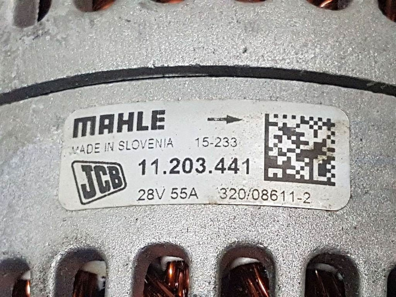 JCB 320/08611-28V 55A-Alternator/Lichtmaschine/Dynamo - Motor for Bygg og anlegg: bilde 4 JCB 320/08611-28V 55A-Alternator/Lichtmaschine/Dynamo - Motor for Bygg og anlegg: bilde 4