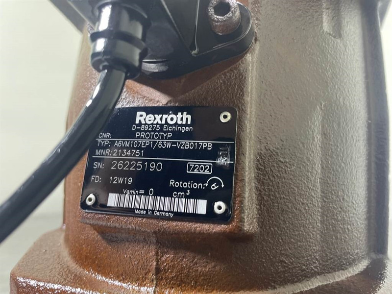 Manitou MT14/1840-Rexroth A6VM107EP1/63W-Drive motor - Hydraulikk for Bygg og anlegg: bilde 4 Manitou MT14/1840-Rexroth A6VM107EP1/63W-Drive motor - Hydraulikk for Bygg og anlegg: bilde 4