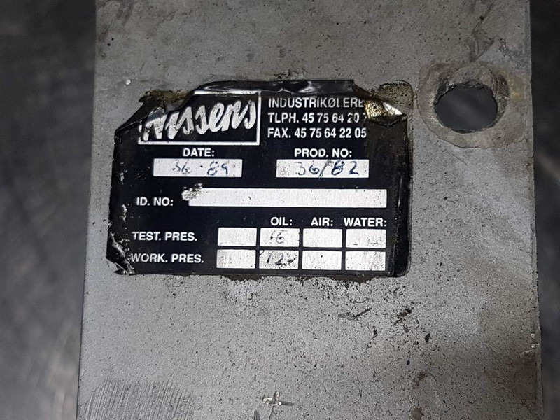 Nissens - Oil cooler/Ölkühler/Oliekoeler - Hydraulikk for Bygg og anlegg: bilde 4 Nissens - Oil cooler/Ölkühler/Oliekoeler - Hydraulikk for Bygg og anlegg: bilde 4