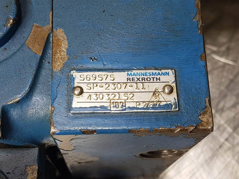Rexroth SP-2307-11 - Zettelmeyer ZL 1002 I - Valve - Hydraulikk: bilde 4 Rexroth SP-2307-11 - Zettelmeyer ZL 1002 I - Valve - Hydraulikk: bilde 4