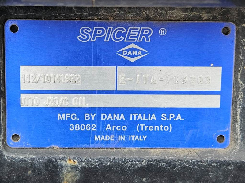 Aksel og deler for Bygg og anlegg Spicer Dana 112/10141922 - Axle/Achse/As: bilde 6
