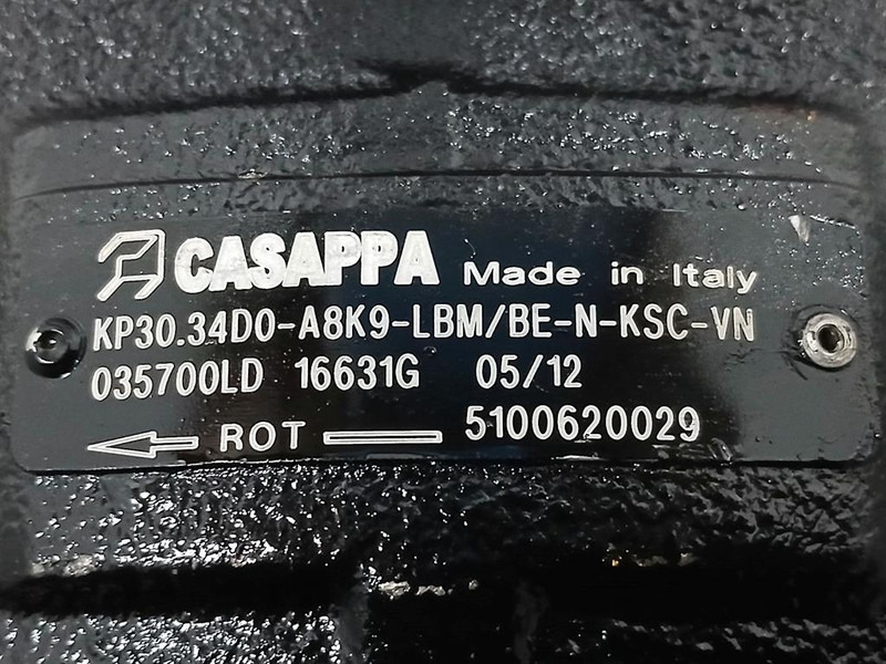Terex TL120-5100620029-Casappa KP30.34D0-Gearpump - Hydraulikk for Bygg og anlegg: bilde 5 Terex TL120-5100620029-Casappa KP30.34D0-Gearpump - Hydraulikk for Bygg og anlegg: bilde 5