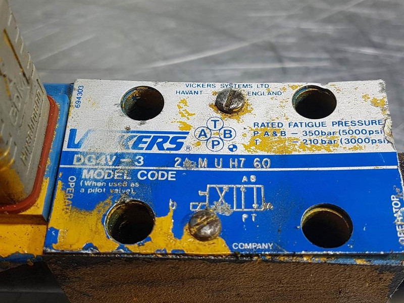 Vickers DG4V32AMUH760 - Valve/Ventile/Ventiel - Hydraulikk for Bygg og anlegg: bilde 3 Vickers DG4V32AMUH760 - Valve/Ventile/Ventiel - Hydraulikk for Bygg og anlegg: bilde 3