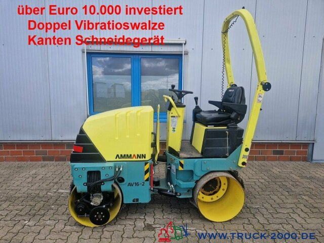 Ammann AV 16-2 Tandem Vibrationswalze Kanten Schneider - Vals: bilde 1 Ammann AV 16-2 Tandem Vibrationswalze Kanten Schneider - Vals: bilde 1