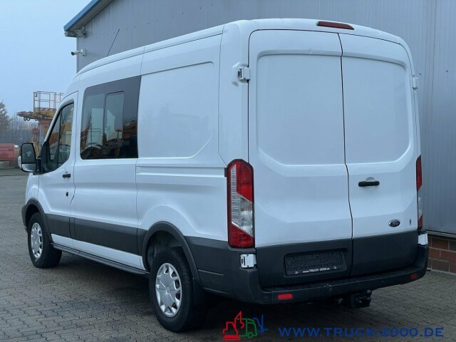 Varebil med dobbelt førerhus Ford Transit 350 TDCI Mixto 6 Sitze Motor Neu 500 KM: bilde 12