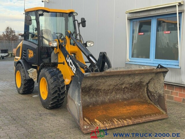 Hjullaster JCB 407 T4 4x4 Radlader Schutzkabine Schaufel +Gabel: bilde 13