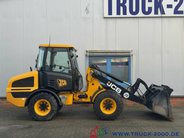 Hjullaster JCB 407 T4 4x4 Radlader Schutzkabine Schaufel +Gabel: bilde 10