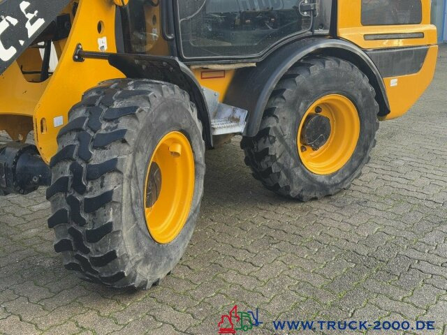 Hjullaster JCB 407 T4 4x4 Radlader Schutzkabine Schaufel +Gabel: bilde 11