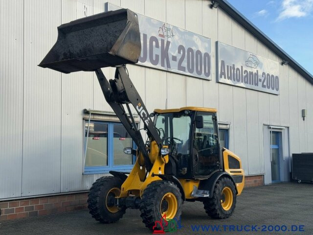 Hjullaster JCB 407 T4 4x4 Radlader Schutzkabine Schaufel +Gabel: bilde 12
