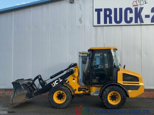 Hjullaster JCB 407 T4 4x4 Radlader Schutzkabine Schaufel +Gabel: bilde 15
