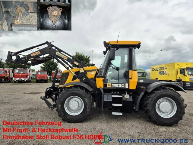 JCB Fastrac HMV 3230 2 Zapfwellen + Frontheber Stoll - Traktor: bilde 1 JCB Fastrac HMV 3230 2 Zapfwellen + Frontheber Stoll - Traktor: bilde 1