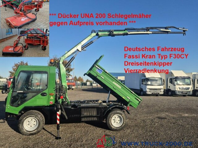 Varebil med tipp Ladog T1400 4x4 Kipper mit Fassi Kran 5+6 Steuerkreis: bilde 9