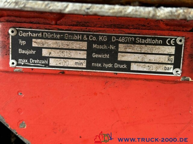 Unimog Dücker Mähkombi RSM Mäher Ausleger DUA800 - Lastebil: bilde 3 Unimog Dücker Mähkombi RSM Mäher Ausleger DUA800 - Lastebil: bilde 3