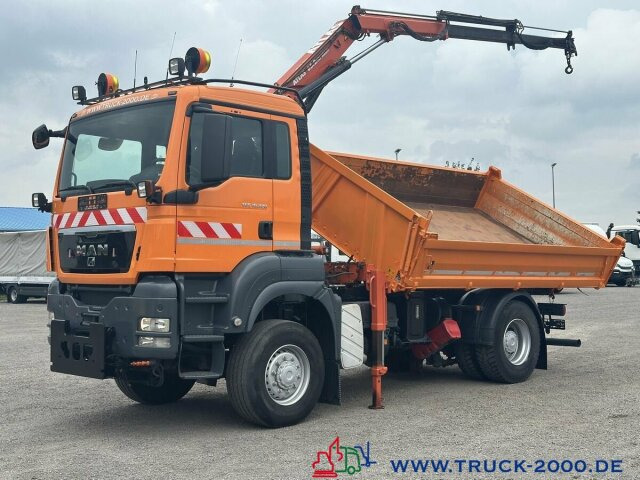 MAN 18.320 4x4 Atlas Kran + Winterdienstausstattung - Tippbil, Kranbil: bilde 4 MAN 18.320 4x4 Atlas Kran + Winterdienstausstattung - Tippbil, Kranbil: bilde 4