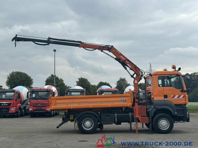 MAN 18.320 4x4 Atlas Kran + Winterdienstausstattung - Tippbil, Kranbil: bilde 3 MAN 18.320 4x4 Atlas Kran + Winterdienstausstattung - Tippbil, Kranbil: bilde 3