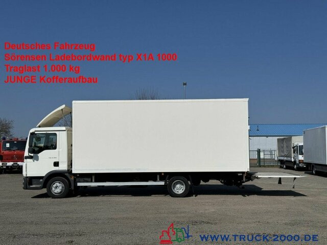 MAN TGL 8.180 Ladebordwand Sörensen 1.000 kg - Varebil med skap: bilde 1 MAN TGL 8.180 Ladebordwand Sörensen 1.000 kg - Varebil med skap: bilde 1