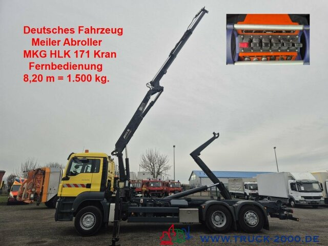 MAN TGS 26.320 Meiller RK 2070+ Kran MKG HLK 177+FB - Krokbil, Kranbil: bilde 1 MAN TGS 26.320 Meiller RK 2070+ Kran MKG HLK 177+FB - Krokbil, Kranbil: bilde 1