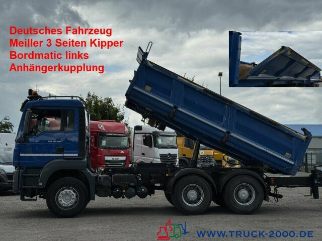 MAN TGS 26.400 6x4 Meiller 3 Seiten Kipper Bordmatik - Tippbil: bilde 1 MAN TGS 26.400 6x4 Meiller 3 Seiten Kipper Bordmatik - Tippbil: bilde 1