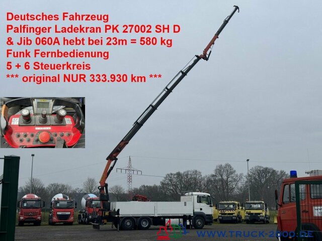 MAN TGS 26.400 PK 27002 SH+ Jib 25m Höhe 30m möglich - Planbil, Kranbil: bilde 1 MAN TGS 26.400 PK 27002 SH+ Jib 25m Höhe 30m möglich - Planbil, Kranbil: bilde 1