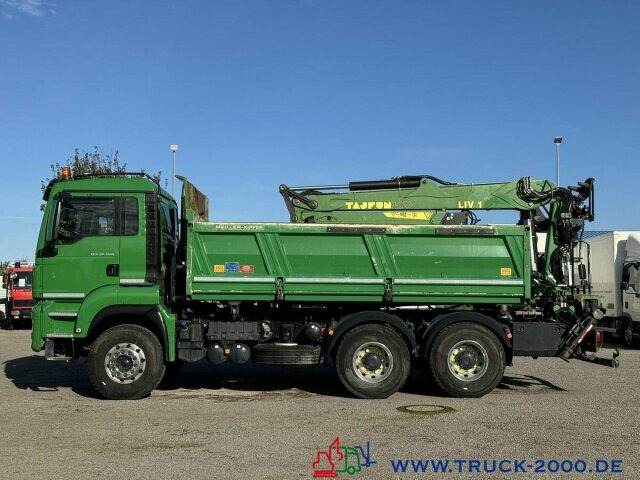 MAN TGS 26.500 6x4 Meiller + Kran + Bordmatik 137TKM - Tippbil, Kranbil: bilde 4 MAN TGS 26.500 6x4 Meiller + Kran + Bordmatik 137TKM - Tippbil, Kranbil: bilde 4