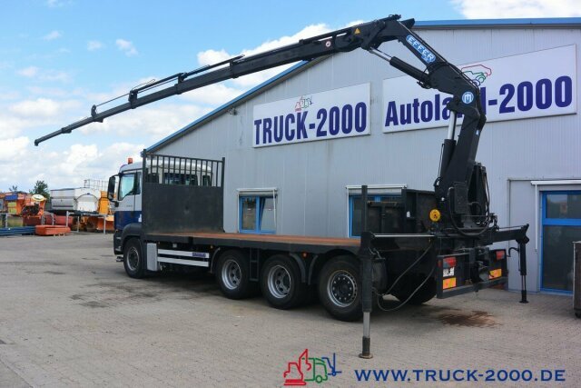 Planbil, Kranbil MAN TGS 35.400 8x4 Effer 250 6S Höhe 23,5m NL:16,3T: bilde 6