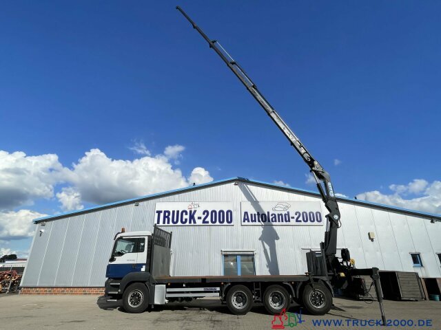 Planbil, Kranbil MAN TGS 35.400 8x4 Effer 250 6S Höhe 23,5m NL:16,3T: bilde 14