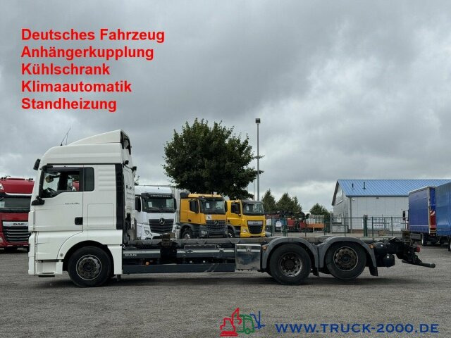 MAN TGX 26.480 XLX BDF Haus Bett Hub Multi Wechsler - Container-transport/ Vekselflak lastebil: bilde 1 MAN TGX 26.480 XLX BDF Haus Bett Hub Multi Wechsler - Container-transport/ Vekselflak lastebil: bilde 1
