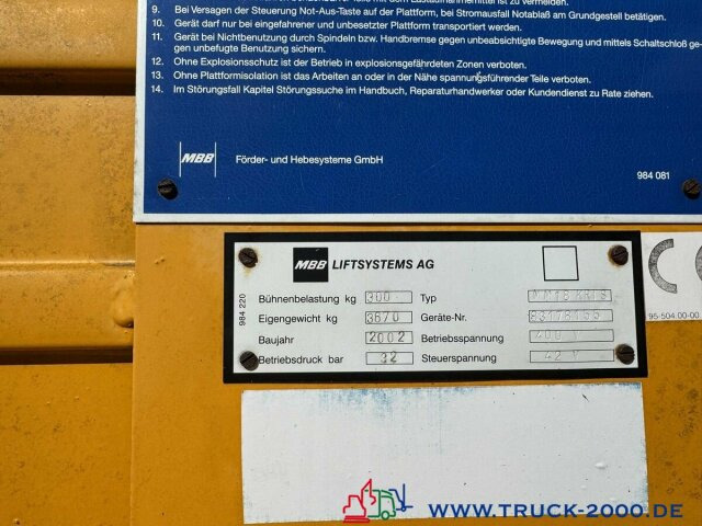 MBB MM 18 Elektro bis 18,10 Meter Arbeitshöhe - Lift: bilde 5 MBB MM 18 Elektro bis 18,10 Meter Arbeitshöhe - Lift: bilde 5