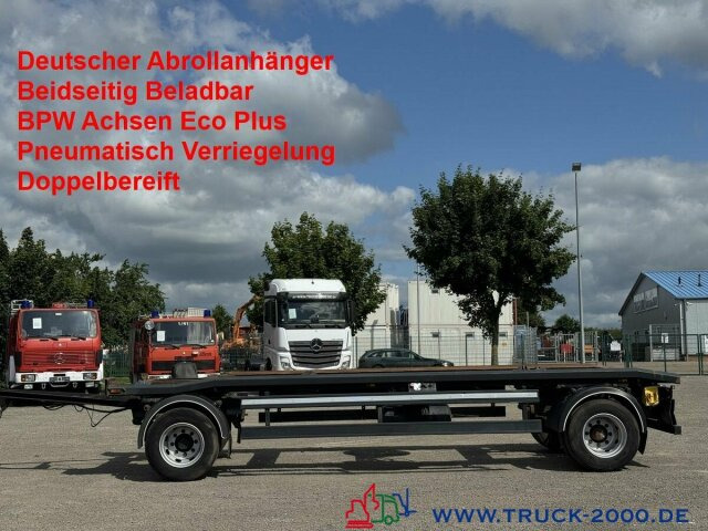 Meiller Meiller BTA/MG 18ZB Abrollanhänger BPW Achsen - Krokhenger/ Liftdumper henger: bilde 1 Meiller Meiller BTA/MG 18ZB Abrollanhänger BPW Achsen - Krokhenger/ Liftdumper henger: bilde 1