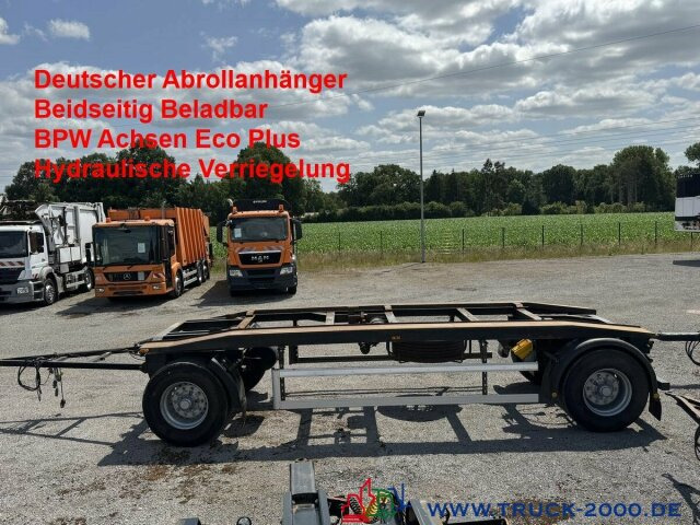 (Meiller) Platal AC18 Abrollanhänger BPW Achsen - Krokhenger/ Liftdumper henger: bilde 1 (Meiller) Platal AC18 Abrollanhänger BPW Achsen - Krokhenger/ Liftdumper henger: bilde 1