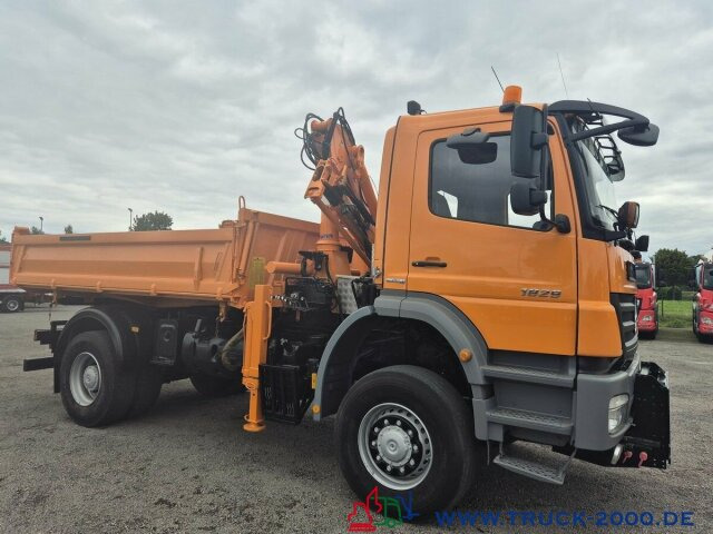 Mercedes-Benz 1829 4x4 Kran Winter Schneeschild Salzstreuer - Tippbil, Kranbil: bilde 4 Mercedes-Benz 1829 4x4 Kran Winter Schneeschild Salzstreuer - Tippbil, Kranbil: bilde 4