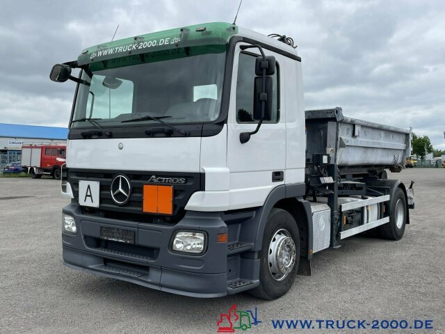 Mercedes-Benz 1841L Abroller + Kran + FB 7.6m=1.2 t. - Krokbil, Kranbil: bilde 2 Mercedes-Benz 1841L Abroller + Kran + FB 7.6m=1.2 t. - Krokbil, Kranbil: bilde 2