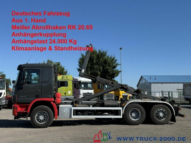 Mercedes-Benz Actros 2544 6x2 Meiller RK 20.65 AHK 24.000 Kg - Krokbil: bilde 1 Mercedes-Benz Actros 2544 6x2 Meiller RK 20.65 AHK 24.000 Kg - Krokbil: bilde 1